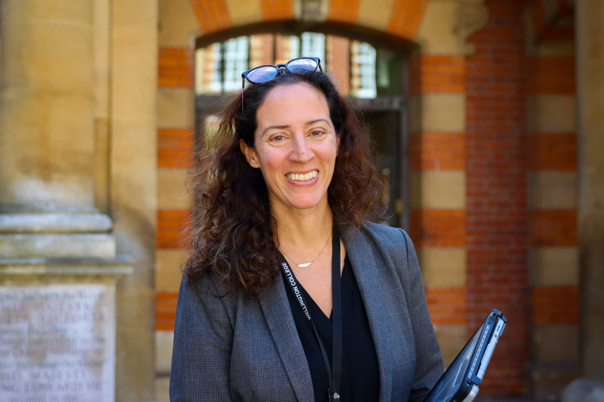 A Wellington College Education staff member